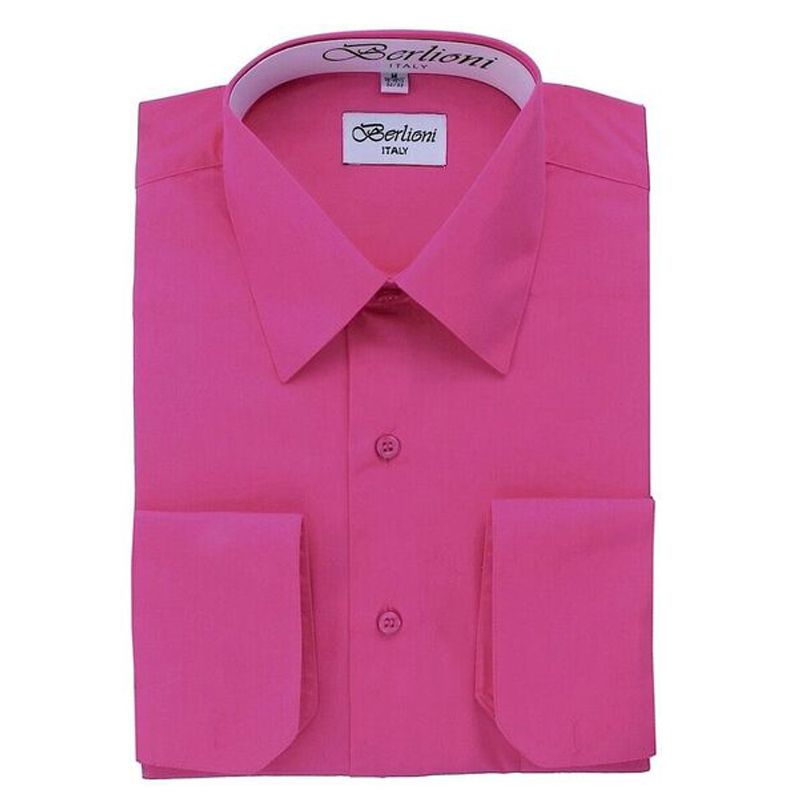 berlioni men's dress shirt Two-Tone Dress Shirt | N511