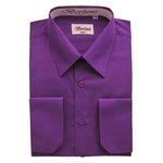 French Convertible Shirt | N°223 | Purple