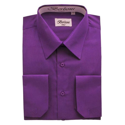 French Convertible Shirt | N°223 | Purple