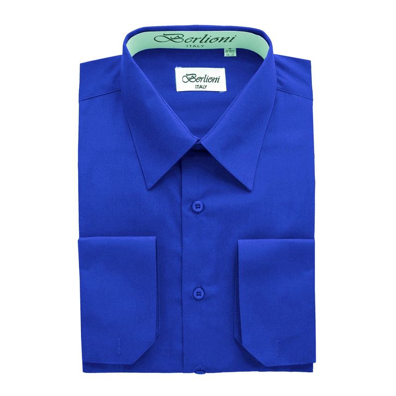 French Convertible Shirt | N233 | Royal Blue 2XL (18-18 1/2) 36/37 French Convertible Shirt | N233 | Royal Blue 2XL (18-18 1/2) 36/37