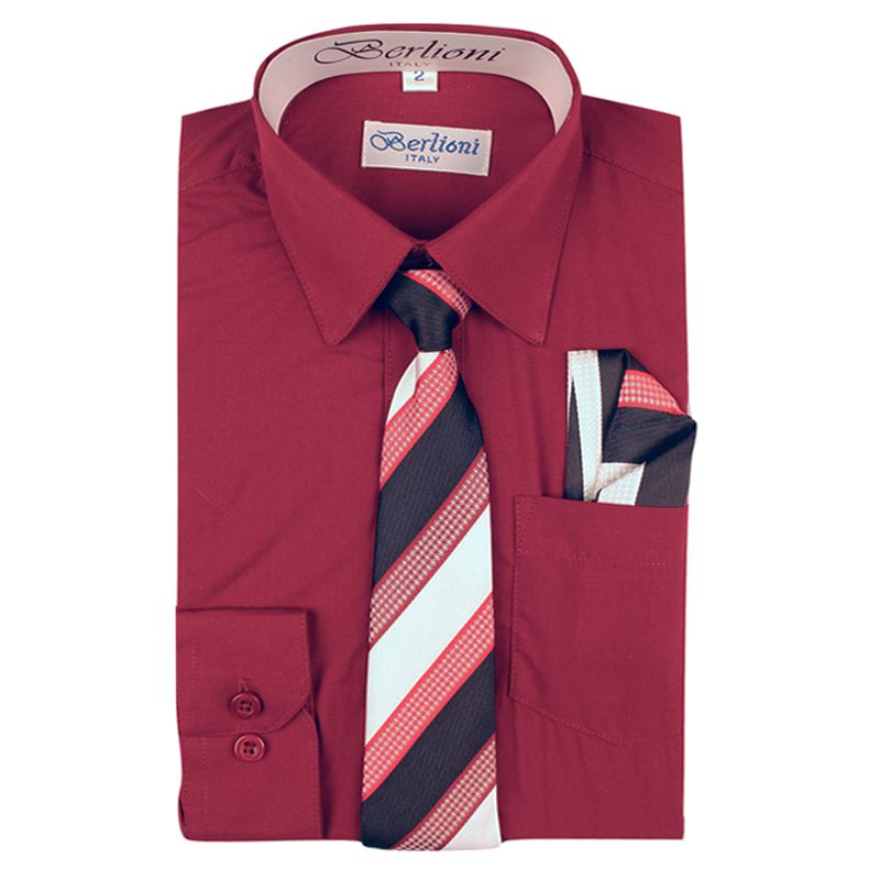 berlioni dress shirt Two-Tone Dress Shirt