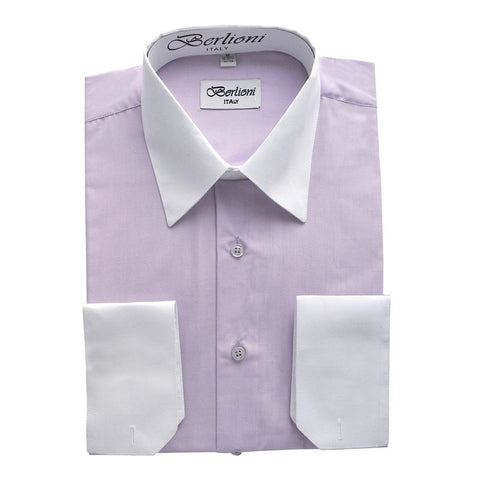Two-Tone Dress Shirt | N°511 | Lilac