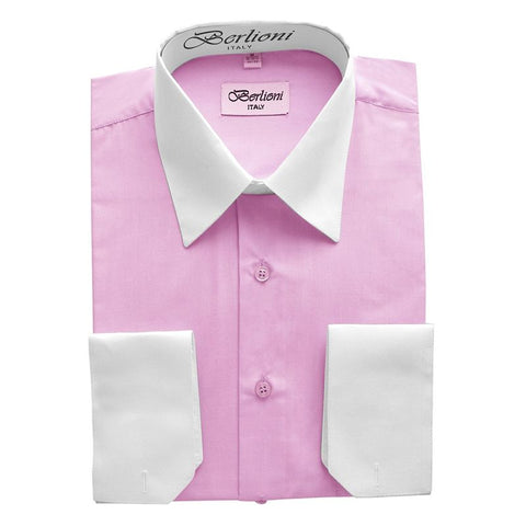 Two-Tone Dress Shirt | N°503 | Pink