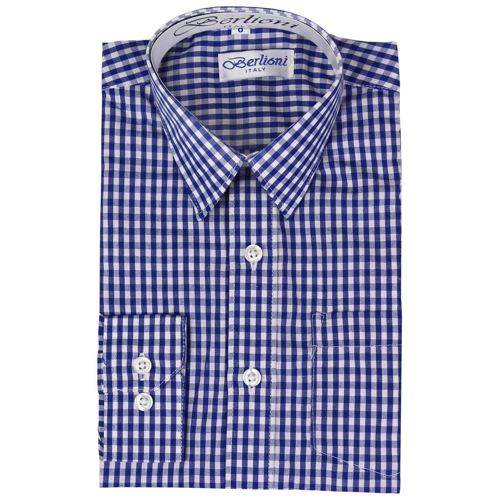 Boy's Checkered Dress Shirt | N°AW-1087-3