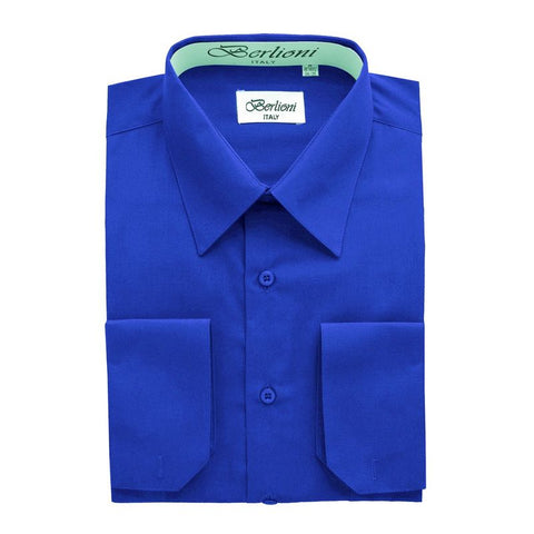 French Convertible Shirt | N°233 | Royal Blue