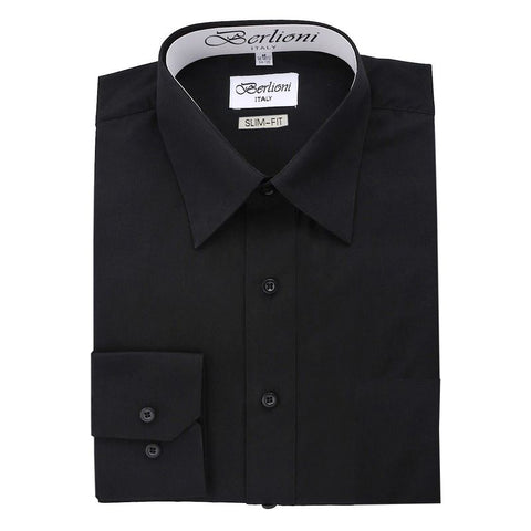 Slim-Fit Shirt | N°325 | Black